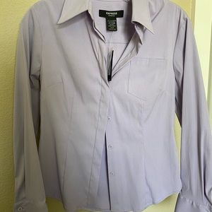 express business button up